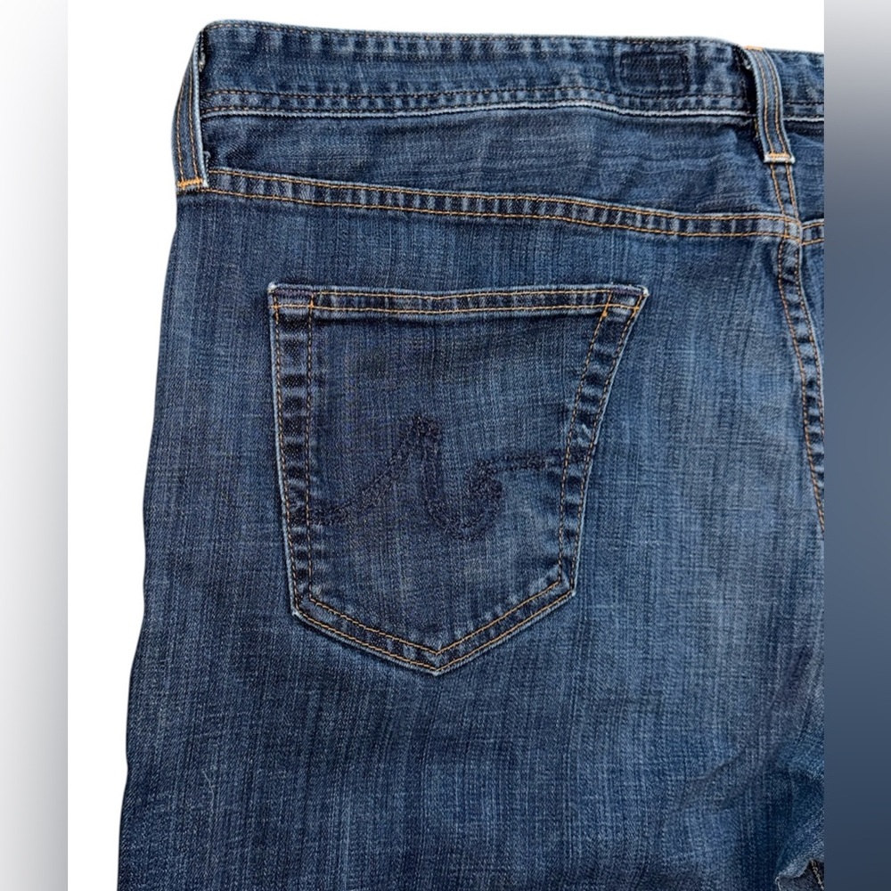 AG Adriano Goldschmied Jeans 42x34 The Protege Straight Leg Blue Stretch 43x34 - Picture 9 of 11